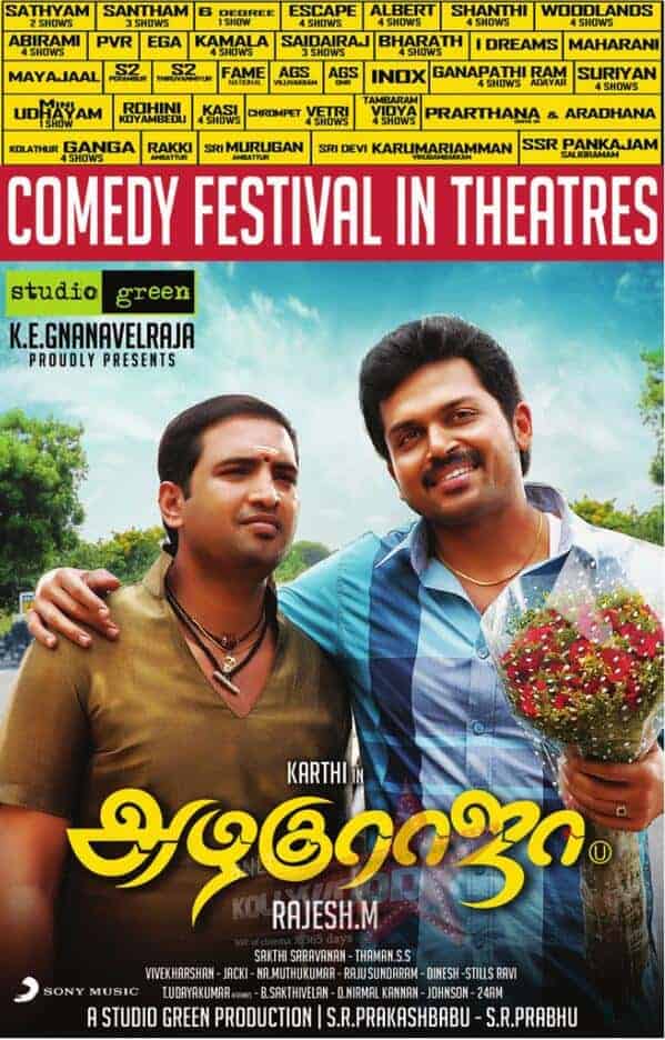 All in All Azhagu Raja 2013 Tamil Comedy Movie Online