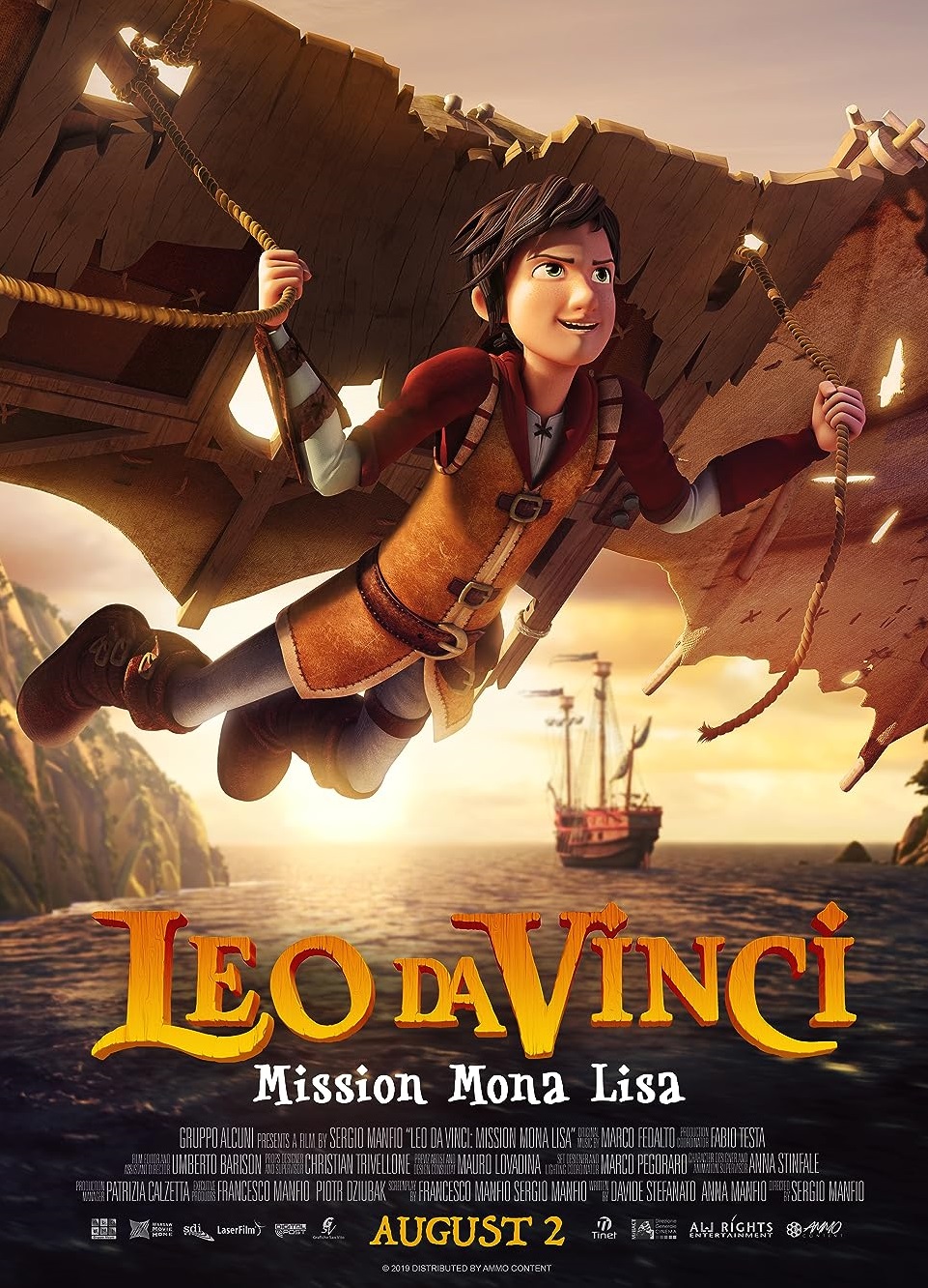 Leo Da Vinci: Mission Mona Lisa 2019 Tamil Dubbed Animation Movie Online