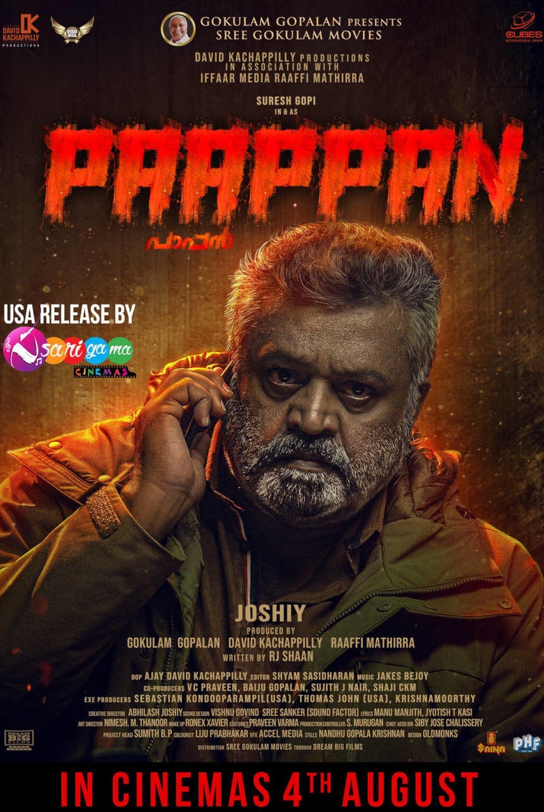 Paappan 2022 Tamil Dubbed Crime Movie Online