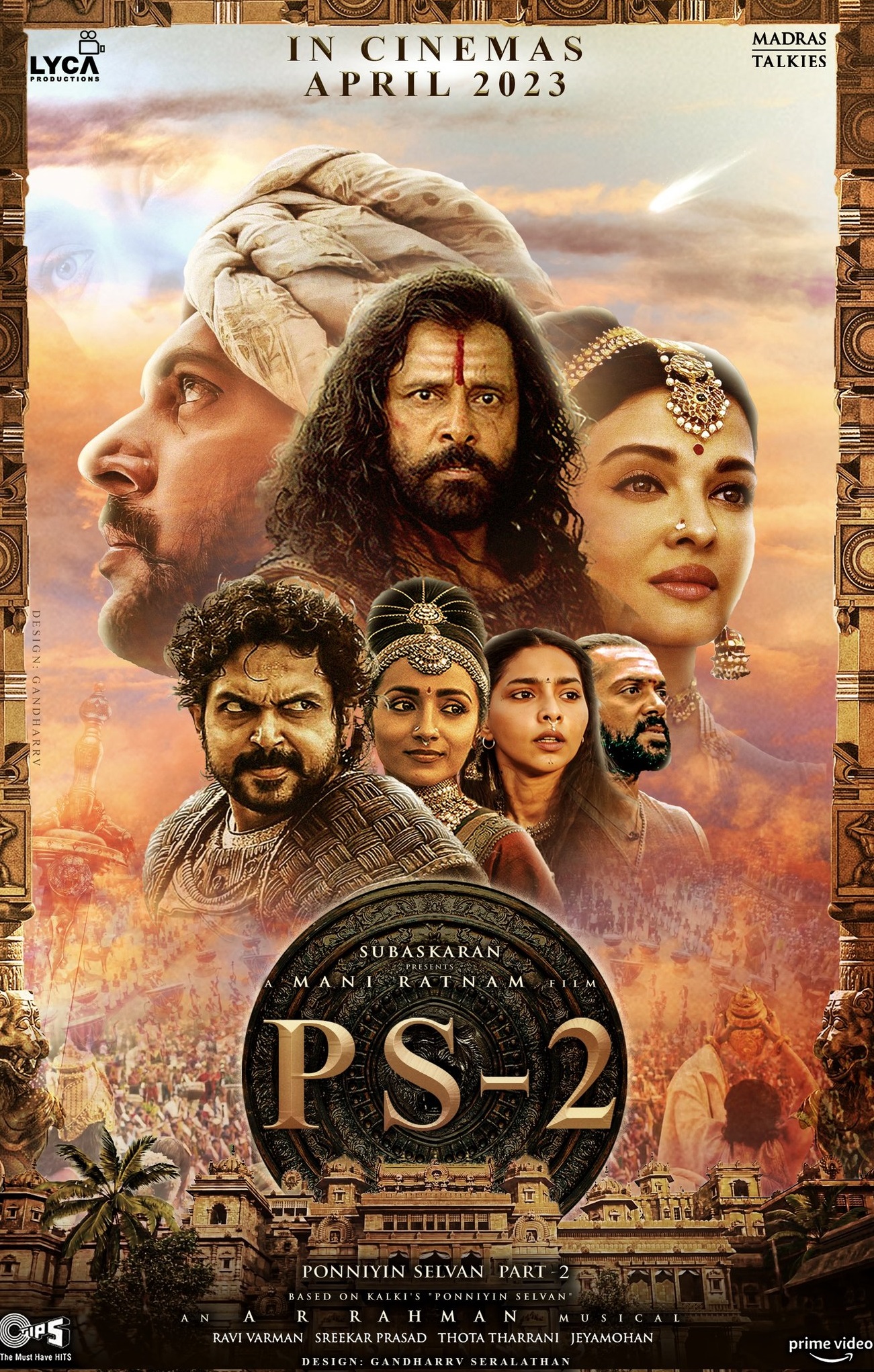 Ponniyin Selvan - Part 2 (2023) 2023 Tamil Action Movie Online